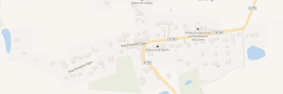 Plan du 2 Rue du lavoir à Carbay