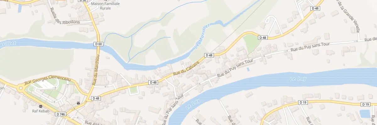Plan du 3 Rue du calvaire à Mareuil-sur-Lay-Dissais