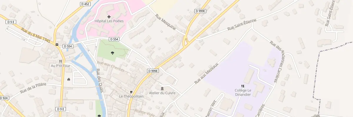 Plan du 78 Rue General Huard - Villedieu à Villedieu-les-Poêles-Rouffigny