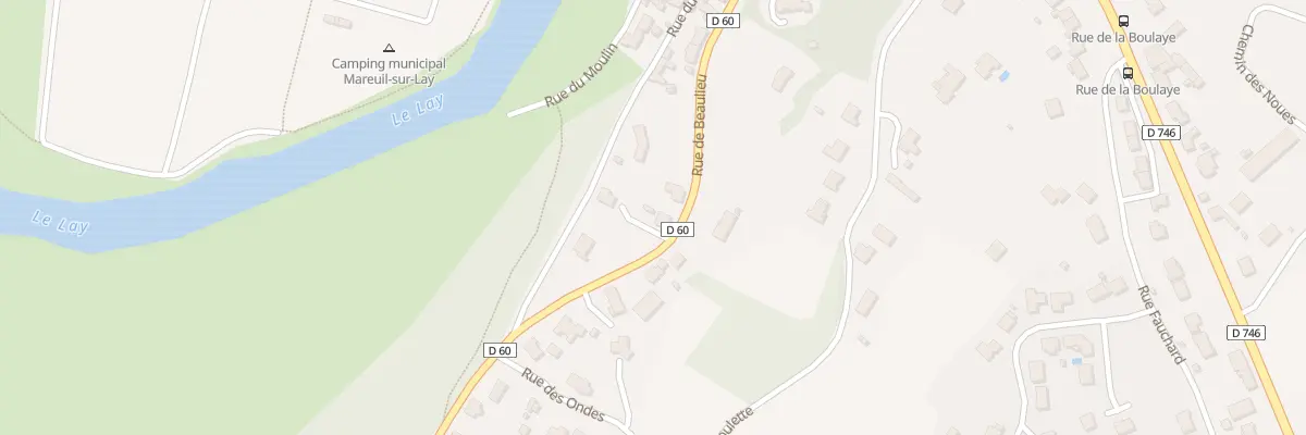 Plan du 32 Rue de beaulieu à Mareuil-sur-Lay-Dissais