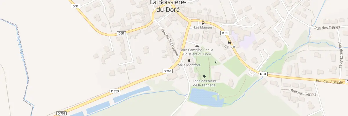 Plan du 14 Rue de la chaterie à La Boissière-du-Doré