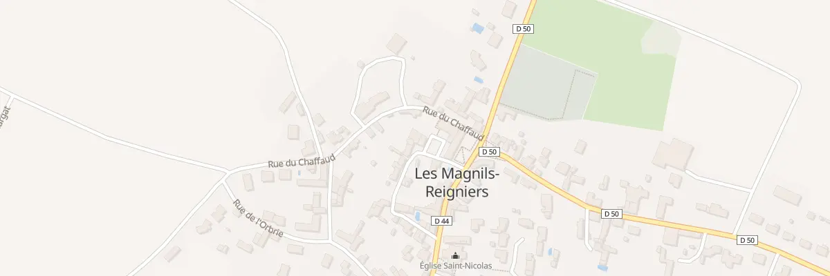 Plan du 17 Rue des lapins aux Magnils-Reigniers