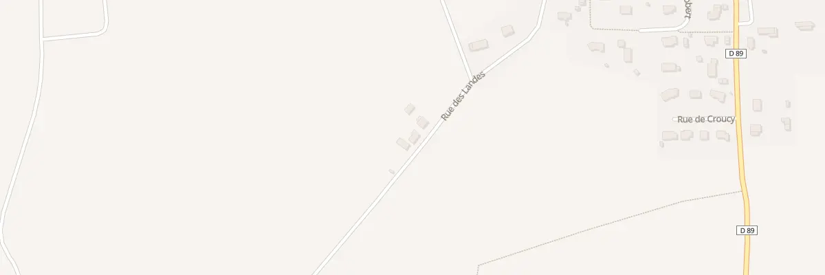 Plan du 28 Rue des Landes -Chapelle Juger à Thèreval