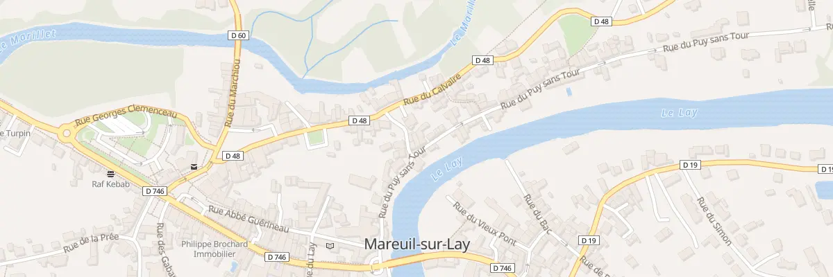 Plan du 9 Rue du puy sans tour à Mareuil-sur-Lay-Dissais