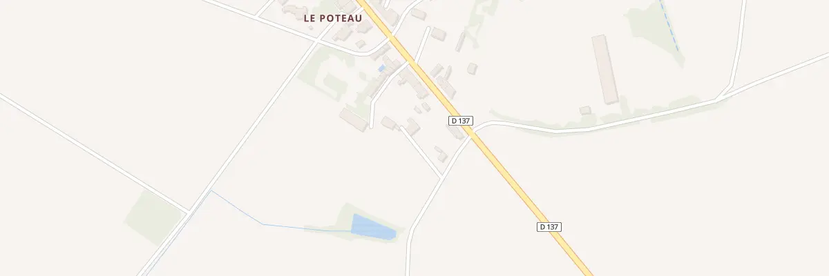 Plan du 22 Le Poteau à Chavagnes-en-Paillers