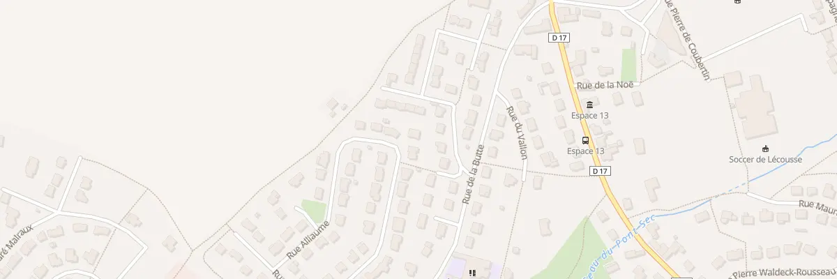 Plan du 24 Rue Alliaume à Lécousse