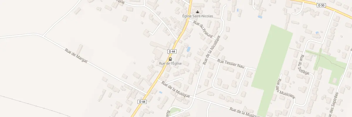 Plan du 25 Rue de l’église aux Magnils-Reigniers