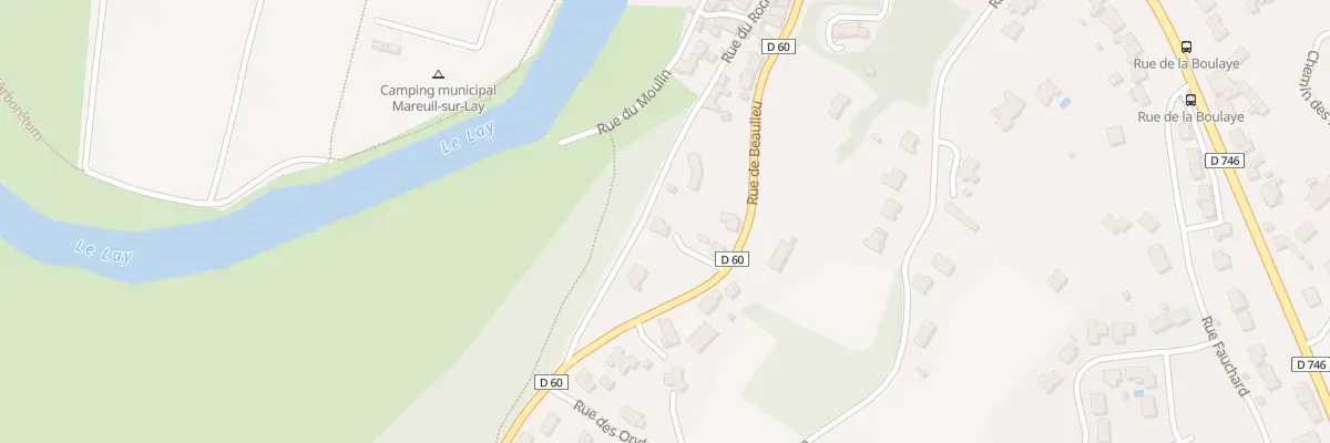 Plan du 34 Rue de beaulieu à Mareuil-sur-Lay-Dissais