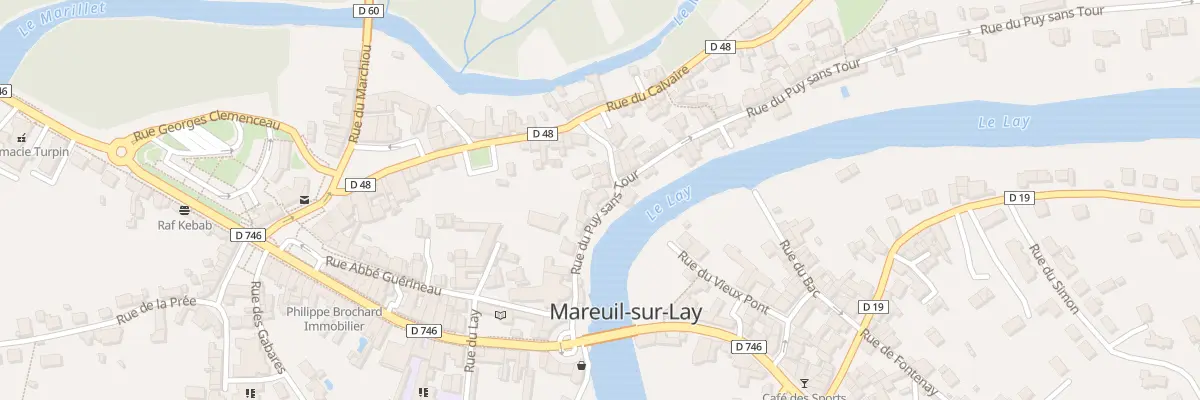 Plan du 7 Rue du puy sans tour à Mareuil-sur-Lay-Dissais