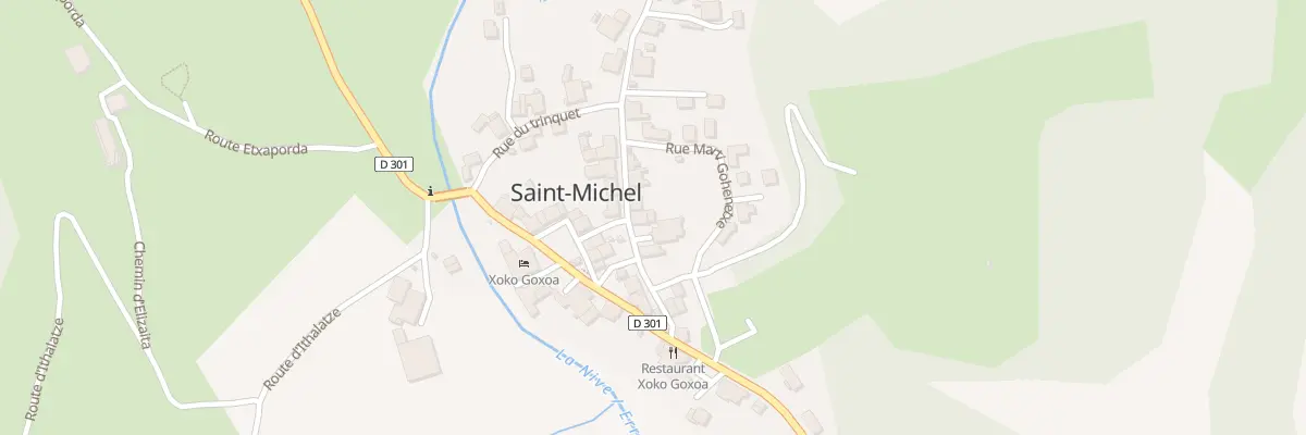 Plan du 5020 Village à Saint-Michel
