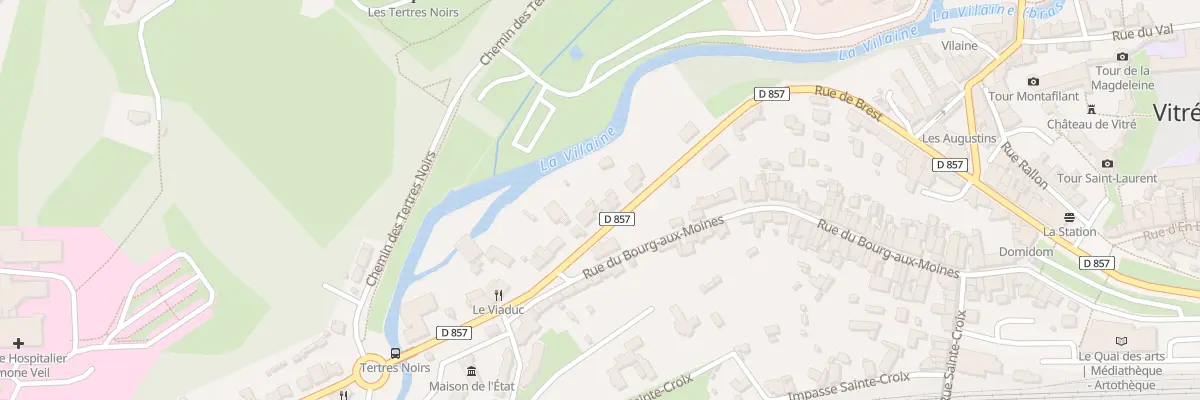 Plan du 30 Rue de Brest à Vitré