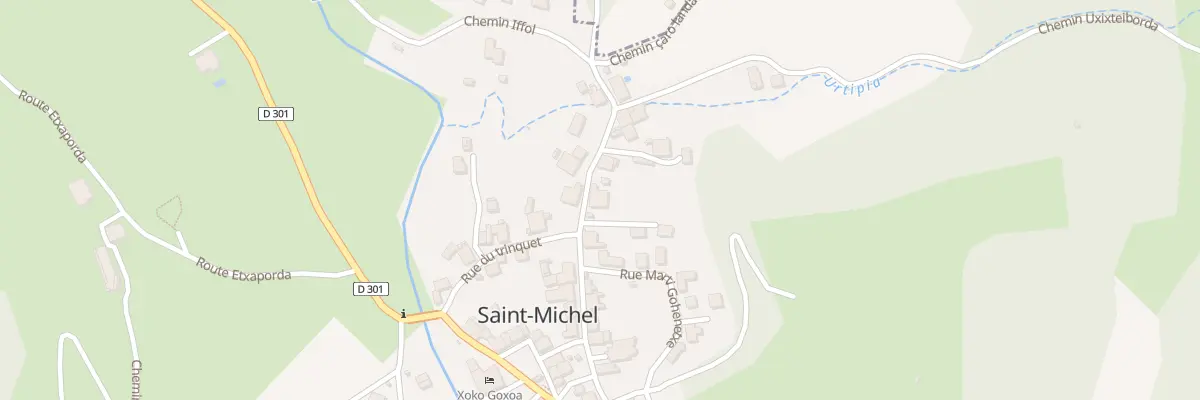 Plan du 5008 Village à Saint-Michel