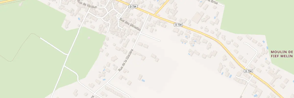 Plan du 9000 Rue de la Glacière au Château-d’Oléron
