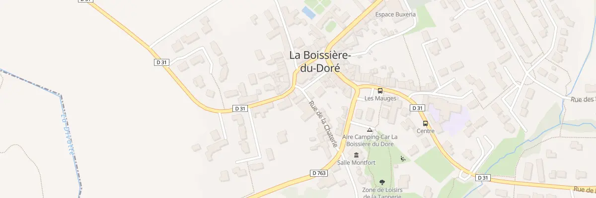 Plan du 2 Rue de la chaterie à La Boissière-du-Doré