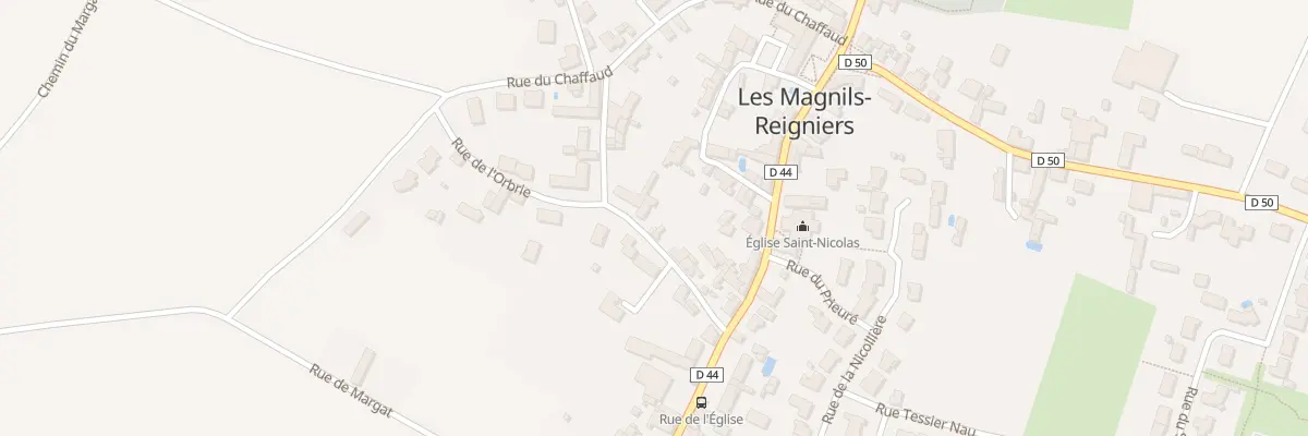 Plan du 6 Rue de l’orbrie aux Magnils-Reigniers