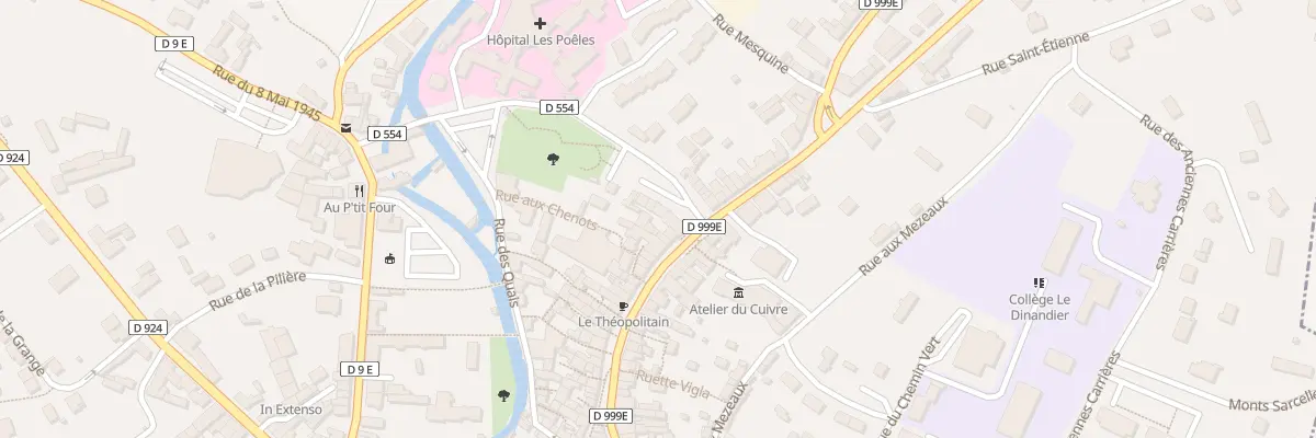 Plan du 63A Rue General Huard - Villedieu à Villedieu-les-Poêles-Rouffigny