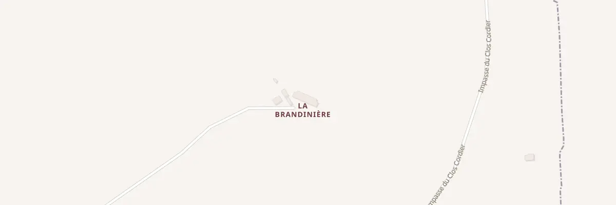 Plan du 5058 La Brandiniere à Notre-Dame-de-Cenilly