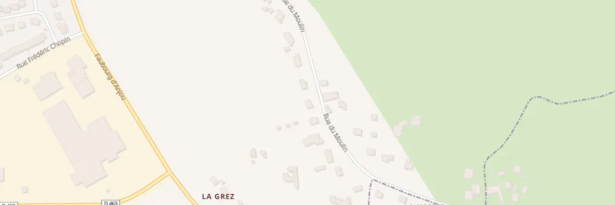 Plan du 32 Rue du Moulin à La Guerche-de-Bretagne
