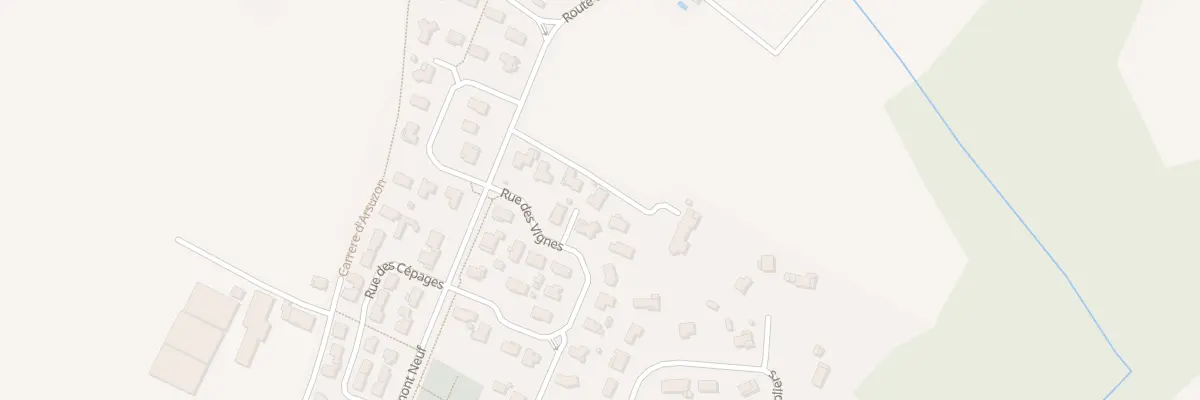 Plan du 26 Rue des Vignes à Josse