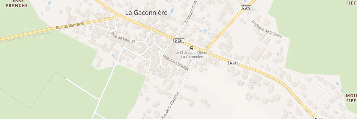 Plan du 9203 Rue des Minelles au Château-d’Oléron