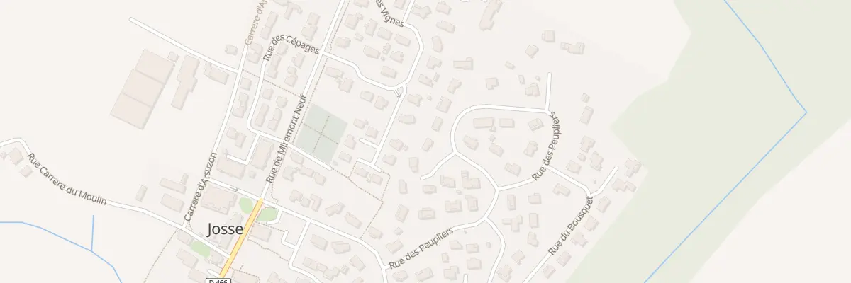 Plan du 77 Rue des Cerisiers à Josse