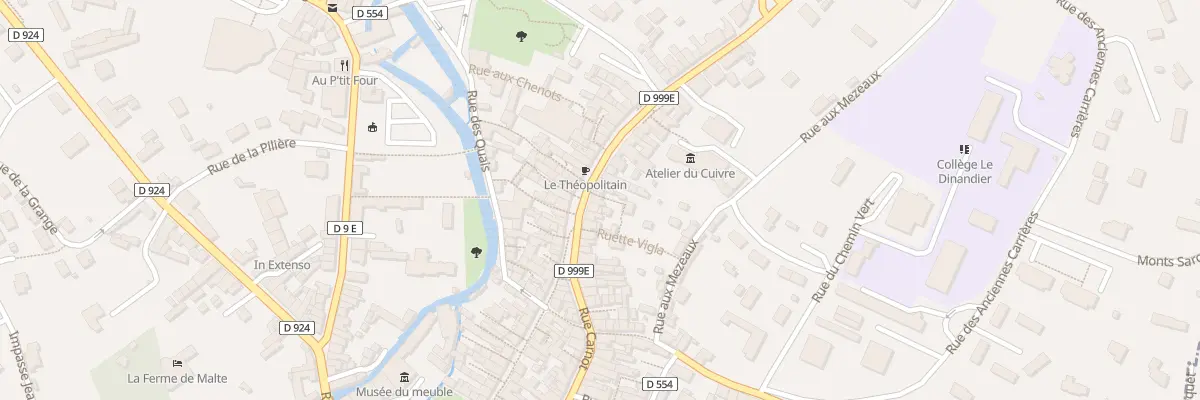 Plan du 24A Rue General Huard - Villedieu à Villedieu-les-Poêles-Rouffigny