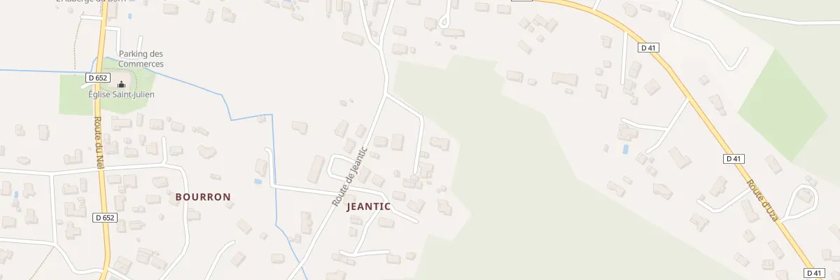 Plan du 137 Rte de Jeantic à Saint-Julien-en-Born