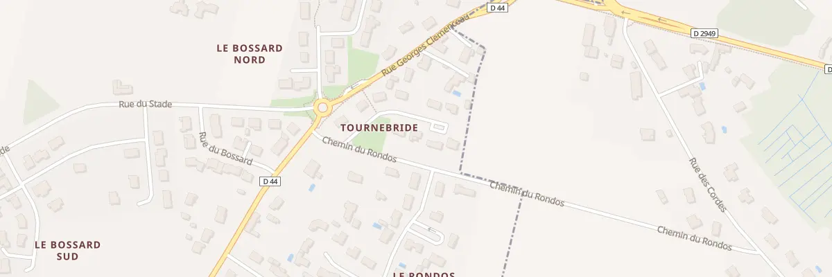 Plan du 9 Lot de Tournebride à Chasnais