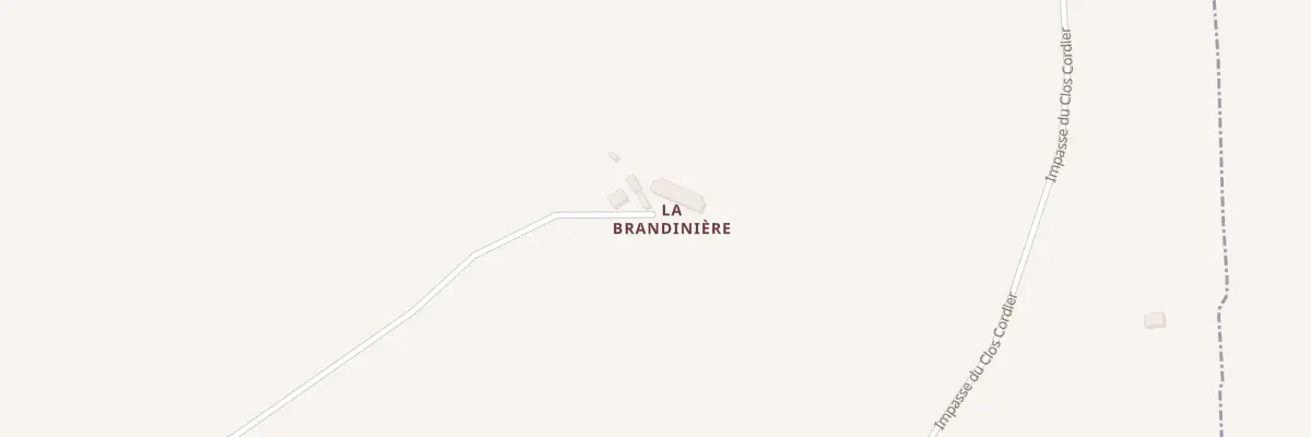 Plan du 5059 La Brandiniere à Notre-Dame-de-Cenilly