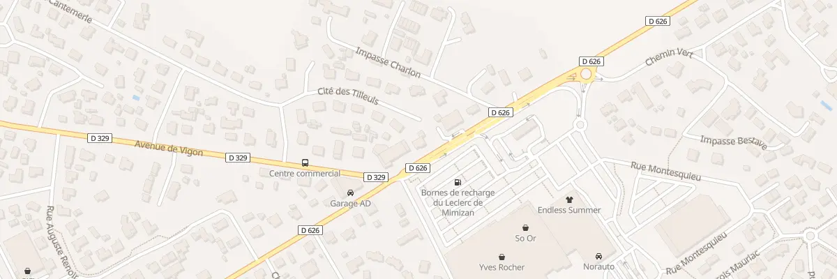 Plan du 26 Cité des Tilleuls à Mimizan