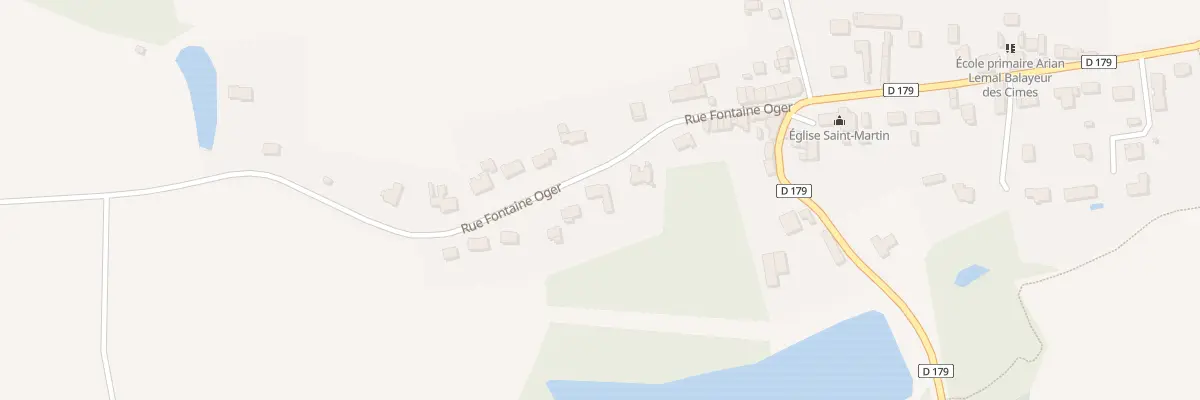 Plan du 9 Rue fontaine oger à Carbay