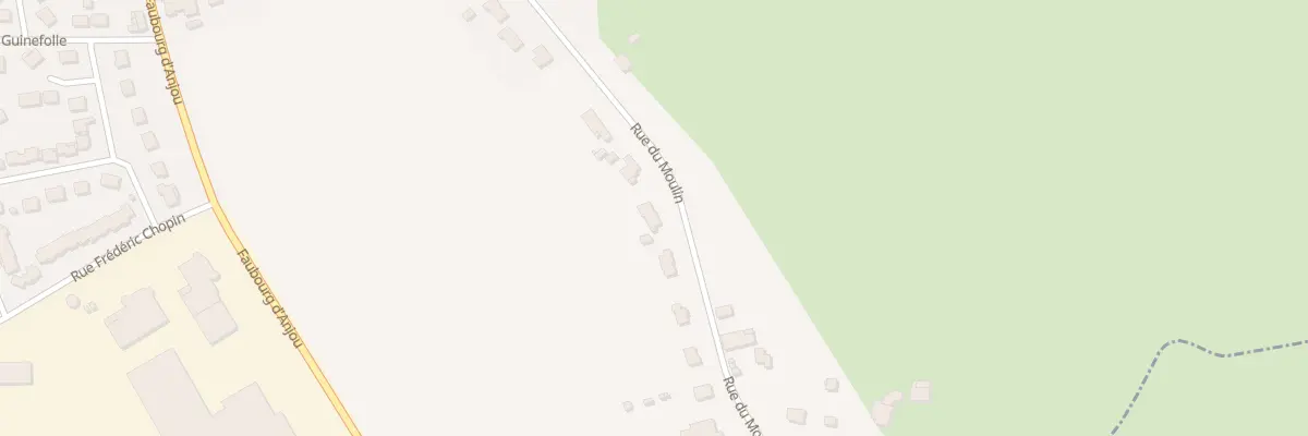 Plan du 26 Rue du Moulin à La Guerche-de-Bretagne