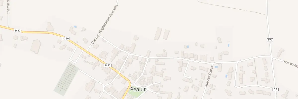 Plan du 12 Rue du puits du bois à Péault