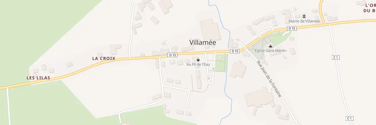 Plan du 9 Av des Portes de Bretagne à Villamée