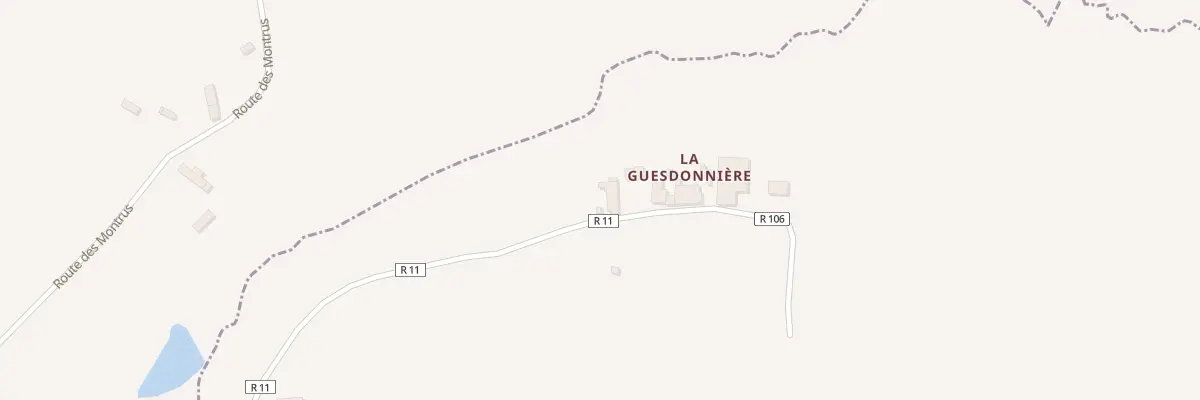 Plan du 63 La Guesdonniere à Hamelin