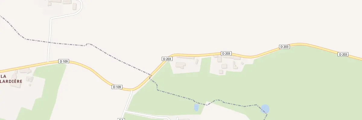 Plan du 5044 Le Champ du Bois à Carbay