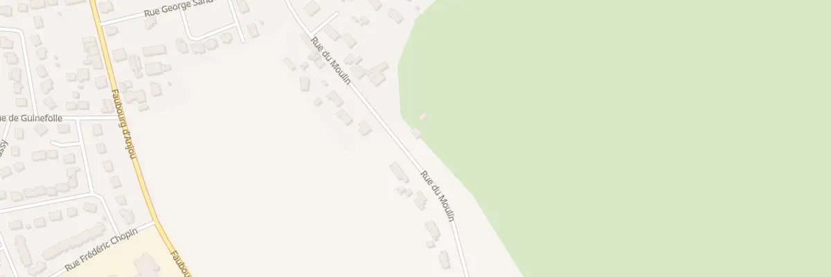 Plan du 25 Rue du Moulin à La Guerche-de-Bretagne