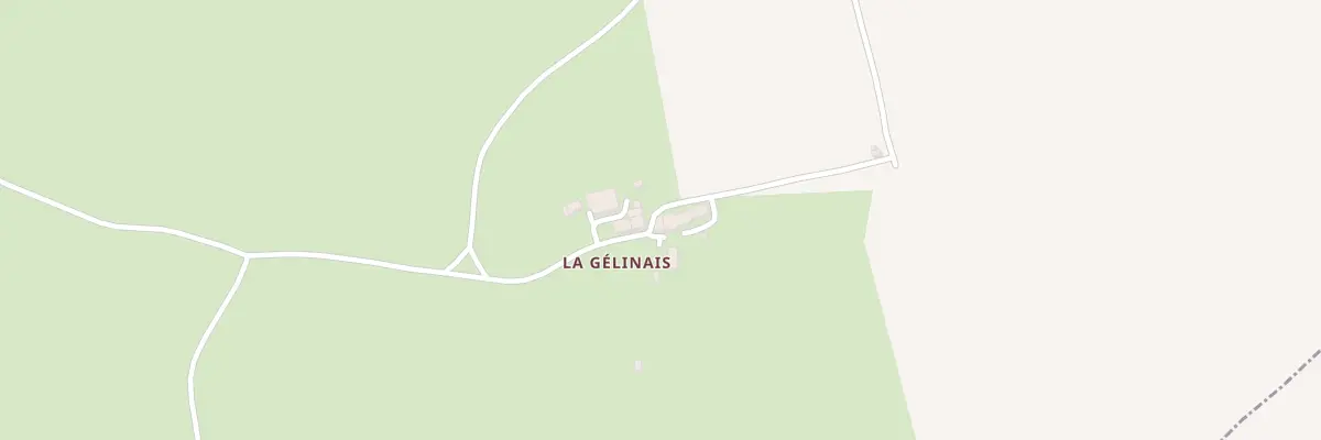 Plan du 7 La Gelinais à Saint-Christophe-des-Bois