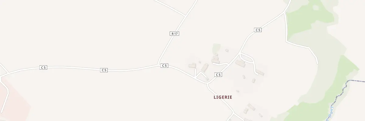 Plan du 1 Ligerie à La Chaise-Baudouin