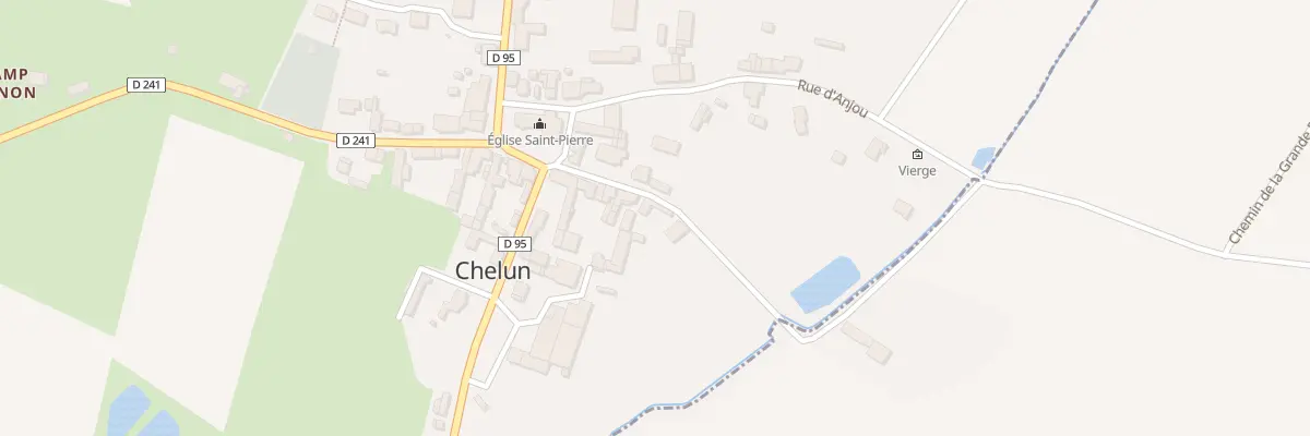 Plan du 8 Impasse de la Douane à Chelun