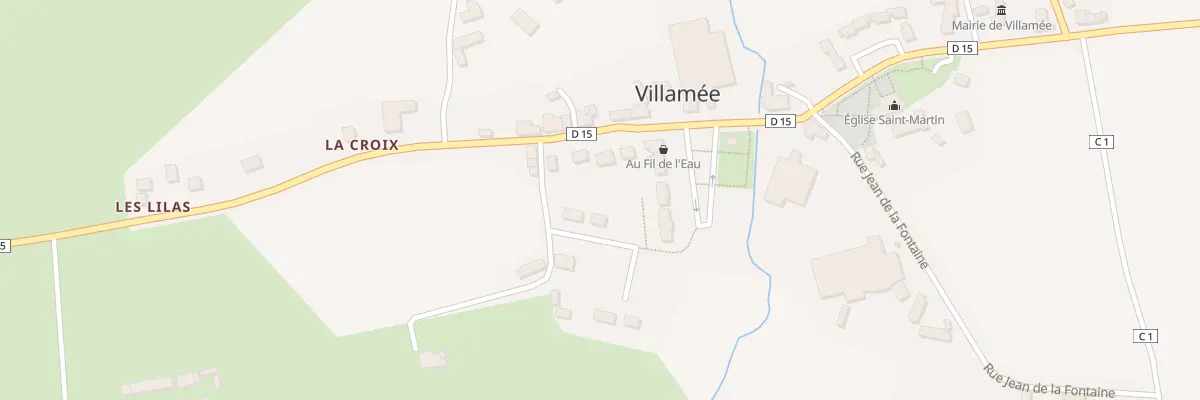 Plan du 5 Rue Claude Monet à Villamée