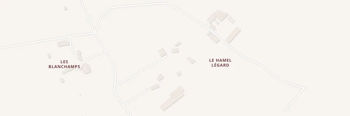 Plan du 5299 Hamel Lelegard - Percy à Percy-en-Normandie