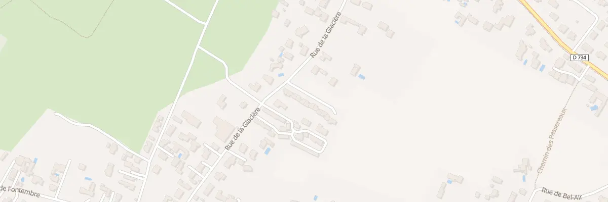 Plan du 5005 Rue de la Glacière au Château-d’Oléron
