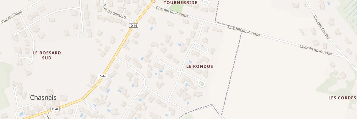 Plan du 1 Lot l’Orée du Bois à Chasnais
