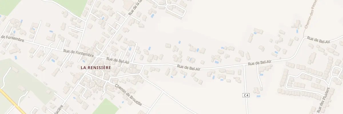 Plan du 21 Rue de Bel-Air au Château-d’Oléron