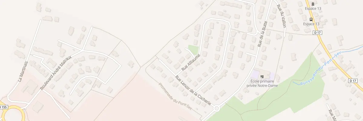Plan du 46 Rue Alliaume à Lécousse