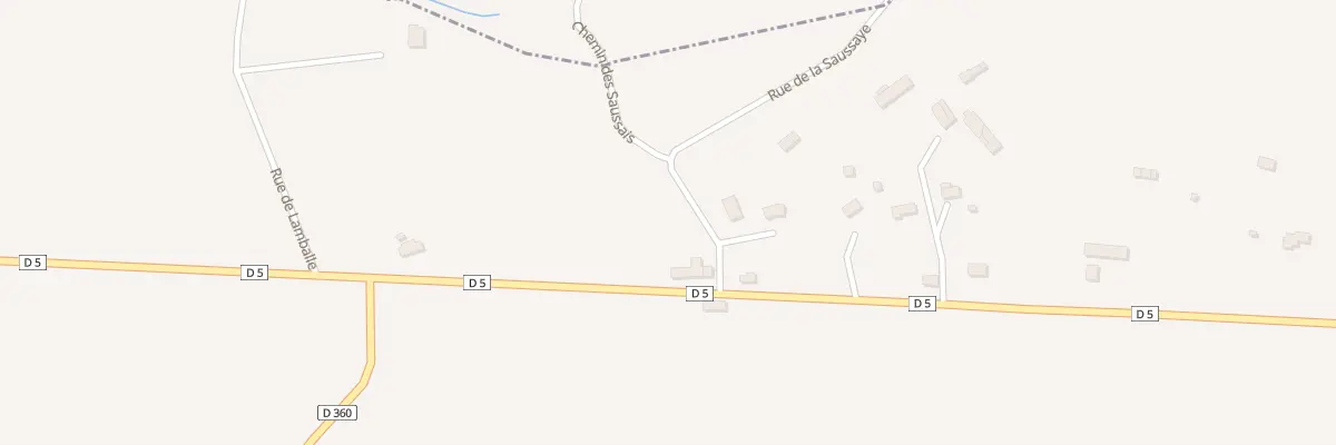 Plan du 3 Rue des Marais - St-Ovin à Saint-Ovin