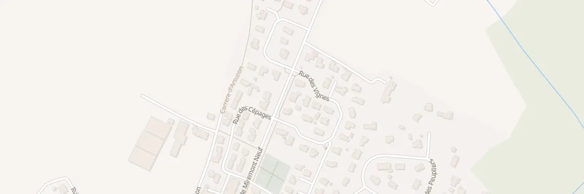 Plan du 240 Rue de Miremont-Neuf à Josse
