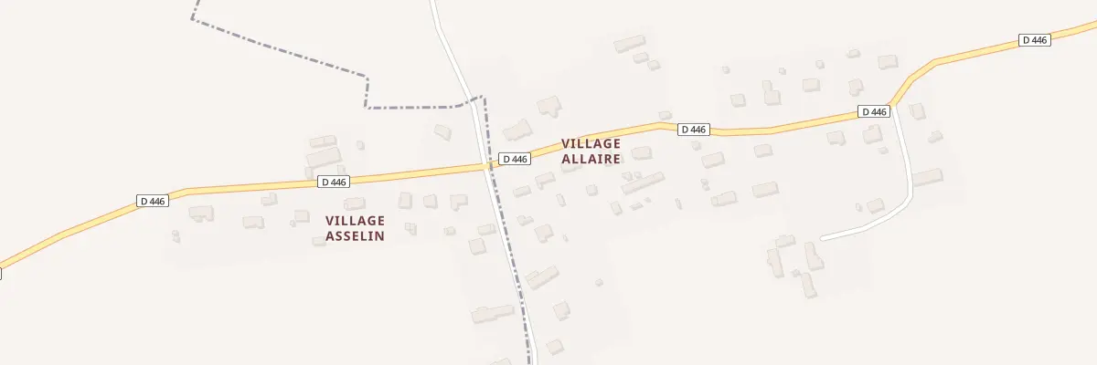 Plan du 1 Village Allaire au Mesnil-Amey