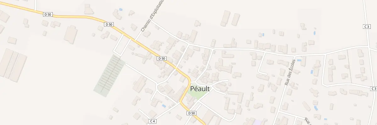 Plan du 1 Rue de la billoterie à Péault